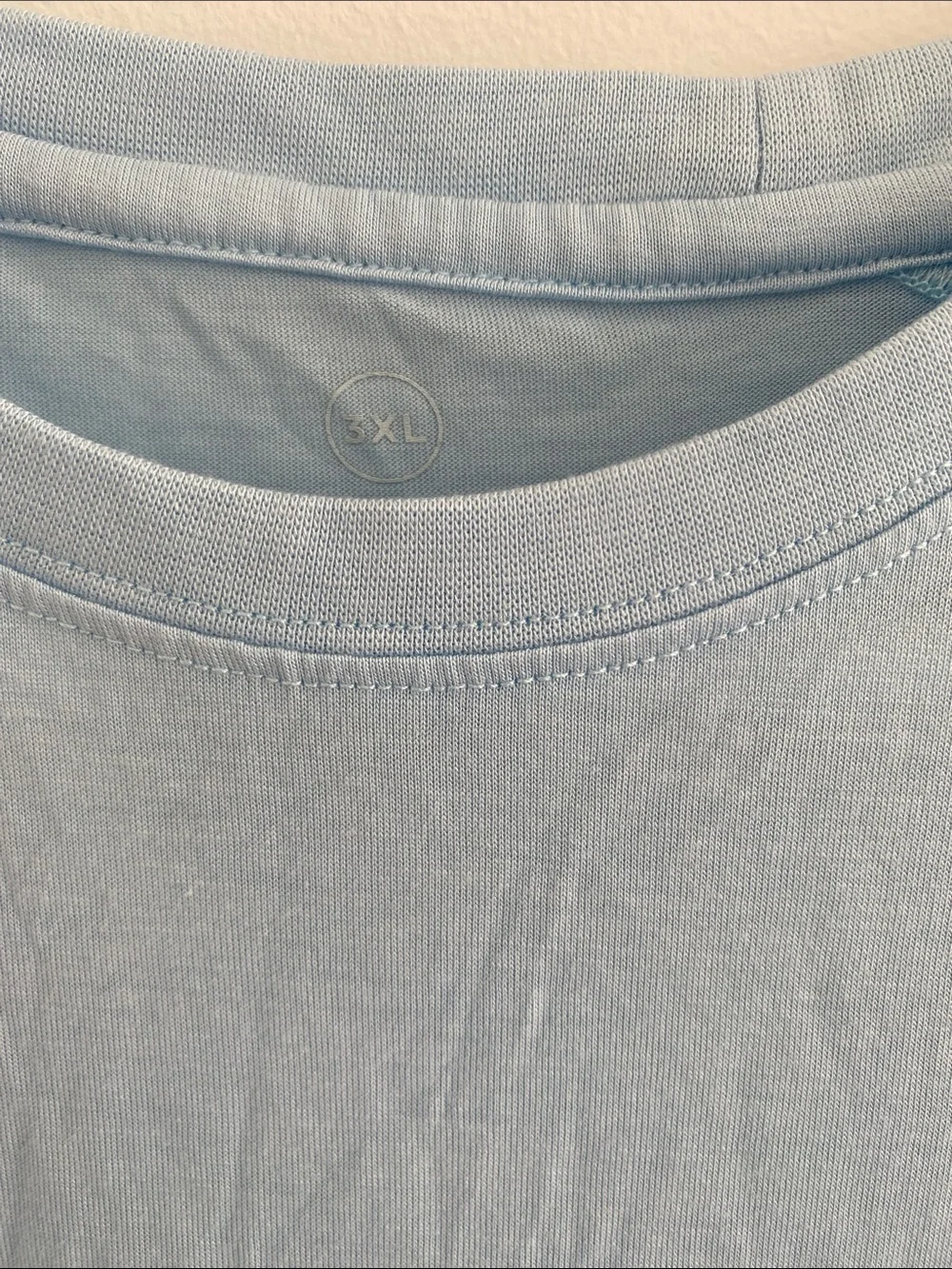 Free Fly Bamboo Shade Crew L/S T-Shirt Pale Blue size 3XL